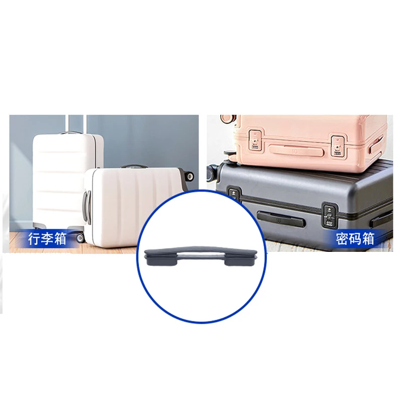 Wholesale Black TPU Pull Rod ABS PC PP Suitcases Luggage With Plastic External Handle and Hardware Toolbox PP Material Handbags
