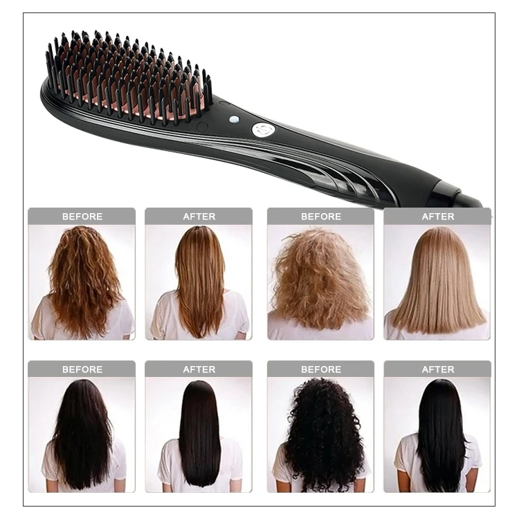 Comb Straightener Curler Salon Negative Electric Blow Spin Dryer Rotating Brush One-step Hair Dryer And Volumizer Hot Air Brush