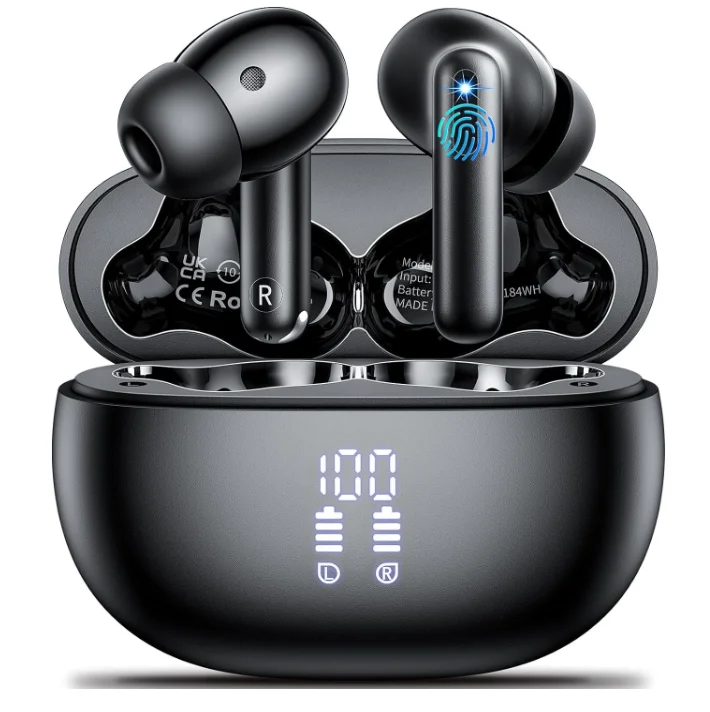 S52 In-Ear Headphones Wireless Sports Gaming Earphones ANC ENC TWS Earbuds