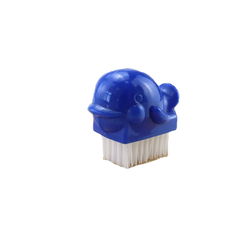 Hot sale cartoon animal shape plastic cute children bathing and hands-washing cleaning nail cleaning brush dust