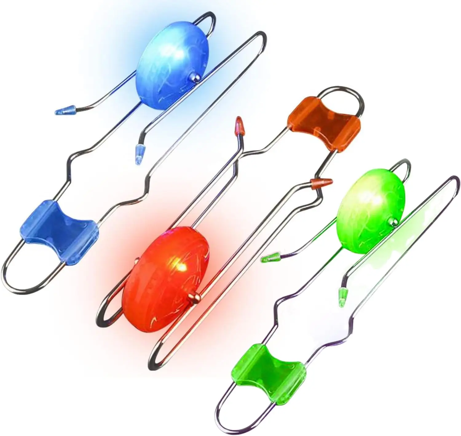 Retro Magic Rail Twirler Light Up Glow Magnetic Gyro Wheel, Kids Classic Vintage Trick Yoyo Sensory Fidget Toys
