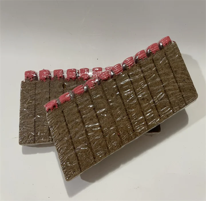 Защитные спички-парафиновые деревянные барбекю Зажигалки для кемпинга походов на открытом воздухе красочные и красные коричневые восковые палочки