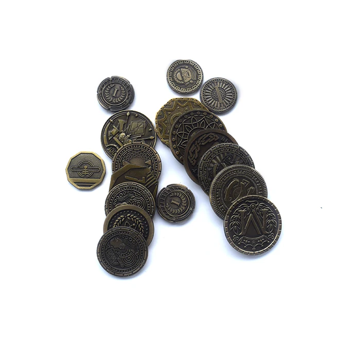 Wholesale Custom Made Coins Cheap Casting Technology Metal Challenge Coin