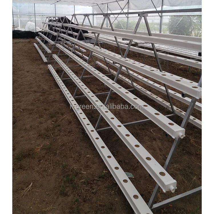 IGREEN Vertical Farming Hydroponic Tower Green Modular House Film Large Multi-span Plastic Greenhouse for Plants Single Layer