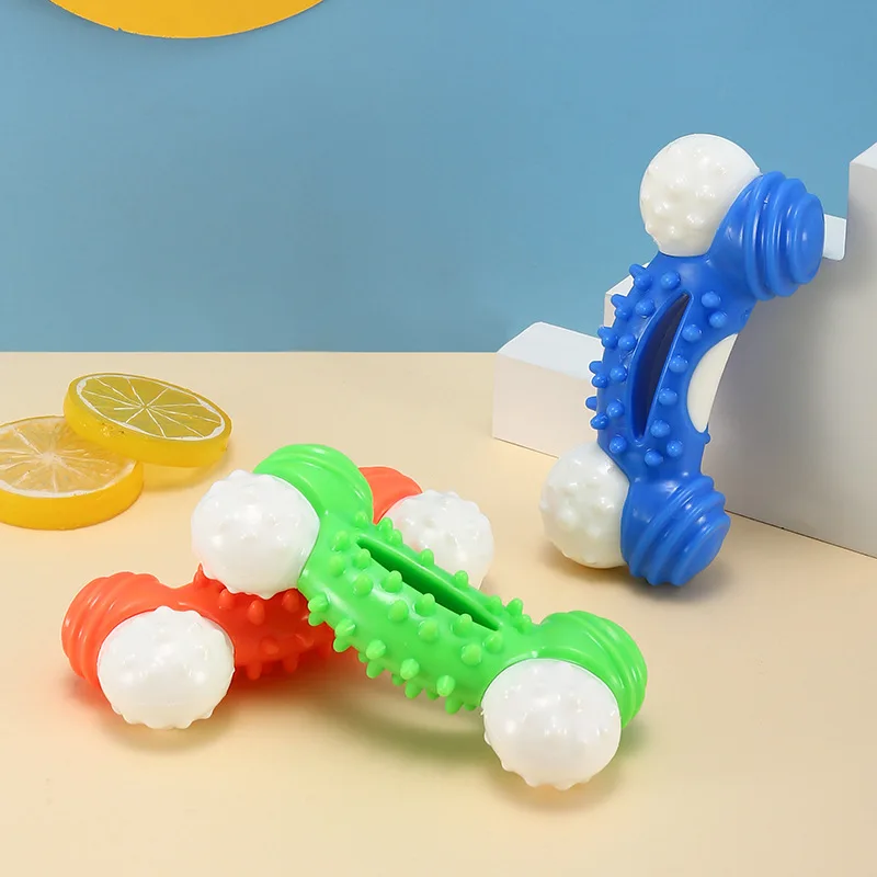 Pet Toy Chicken Bone Nylon Wrap Glue Dog Bite Resistant Teeth Cleaning Chew supplies