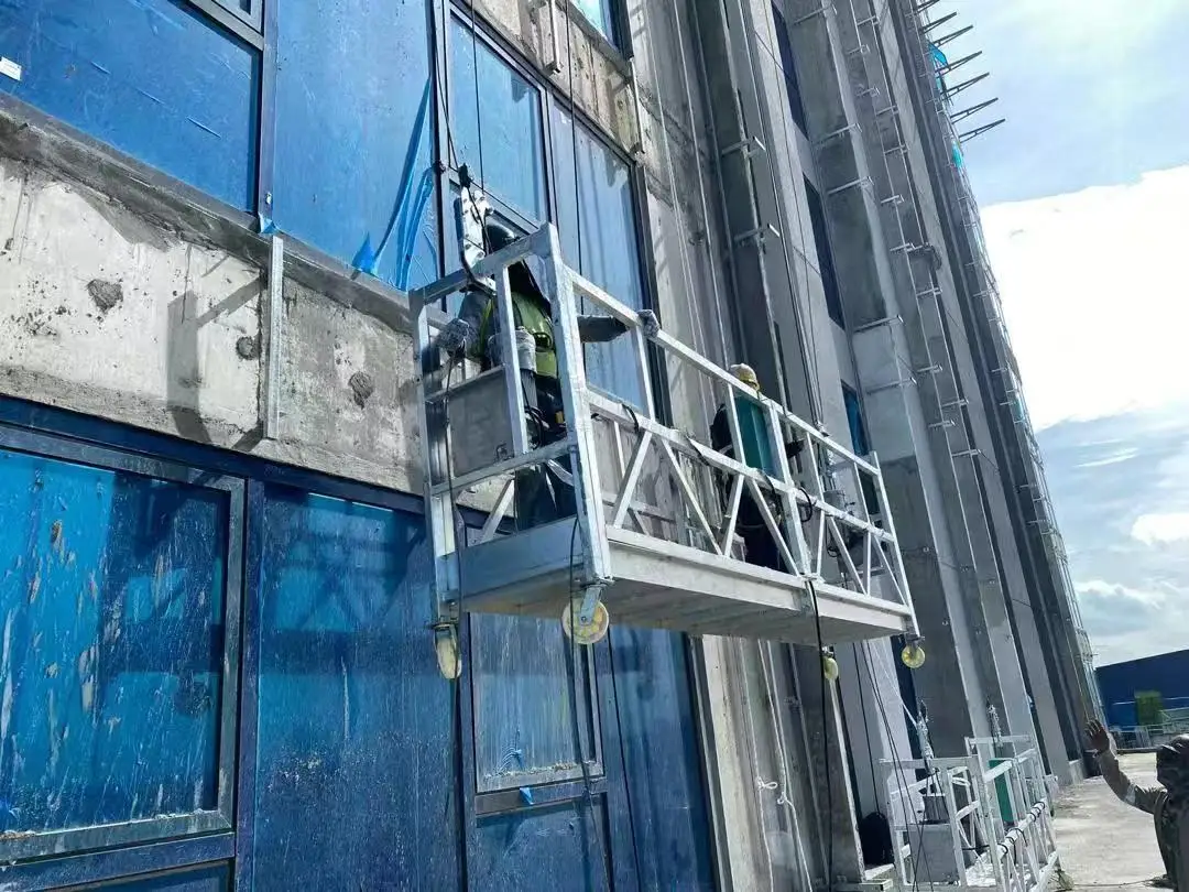 Best Selling Customization Hanging Scaffolding Aerial Electric Swing Stage Suspended Working Platform