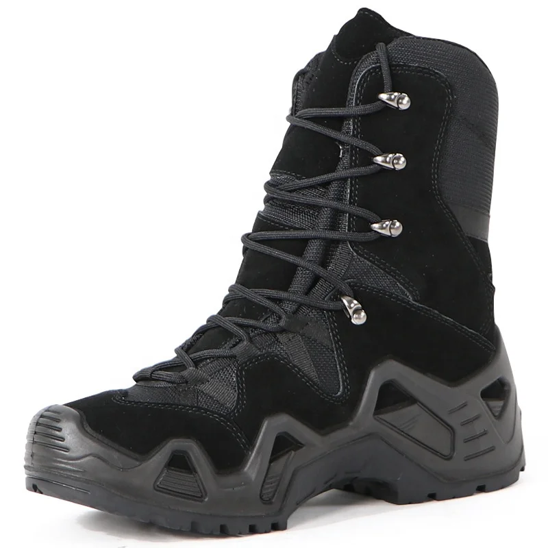 TJ-OUTDOORS Winter warm outdoor hiking waterproof tactical boots womens combat boots