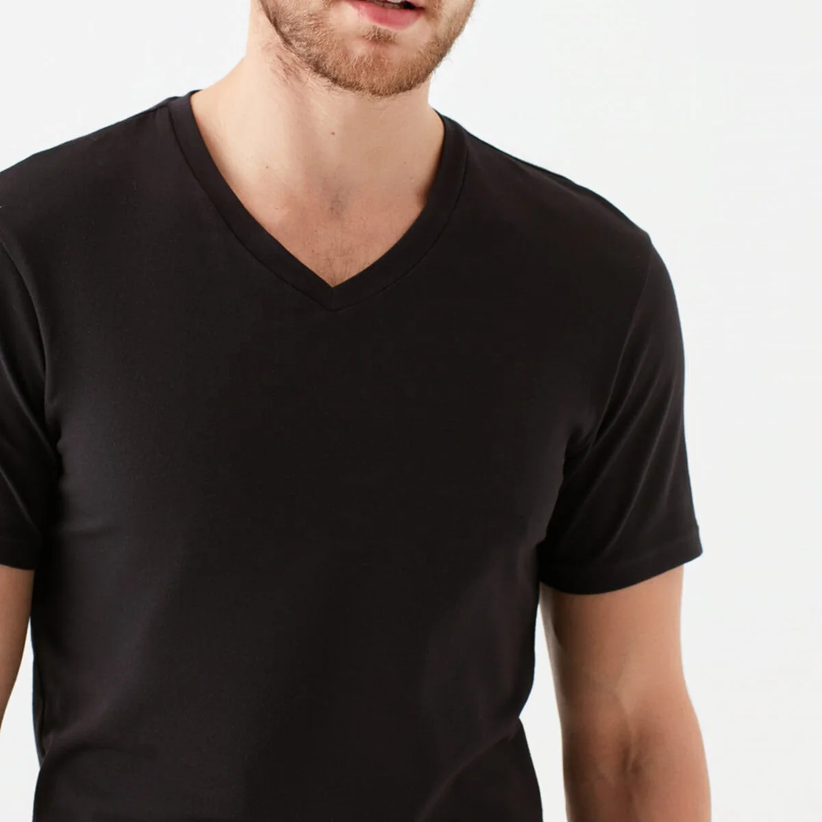 Wholesale blank t shirt for men 2021 in black custom printing cheap t-shirt Cheaper rates with premium quality