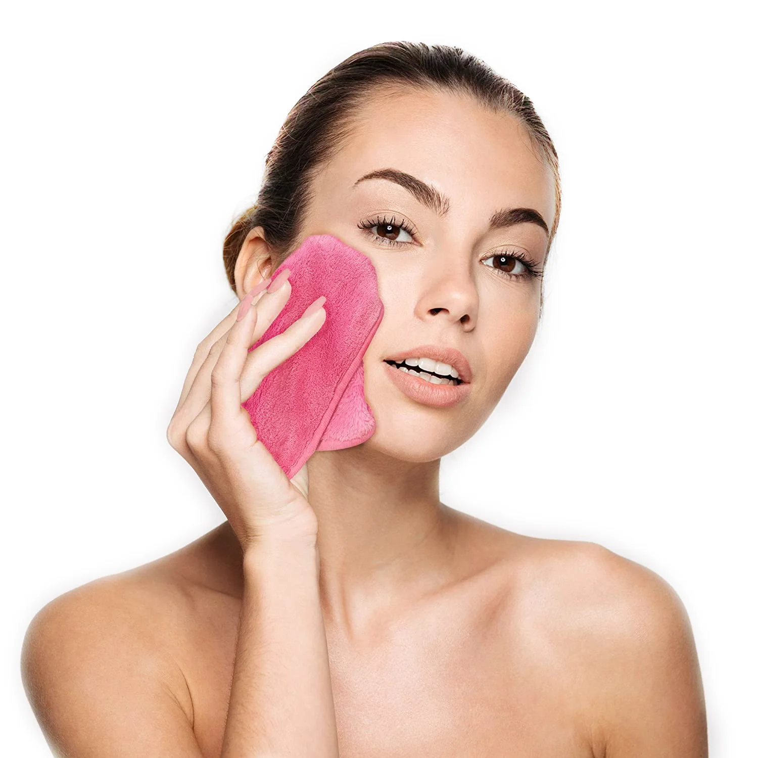 Волшебное многоразовое полотенце из микрофибры для снятия макияжа, полотенце из микрофибры для очистки лица, красивая ткань для кожи, ластик для макияжа, полотенце