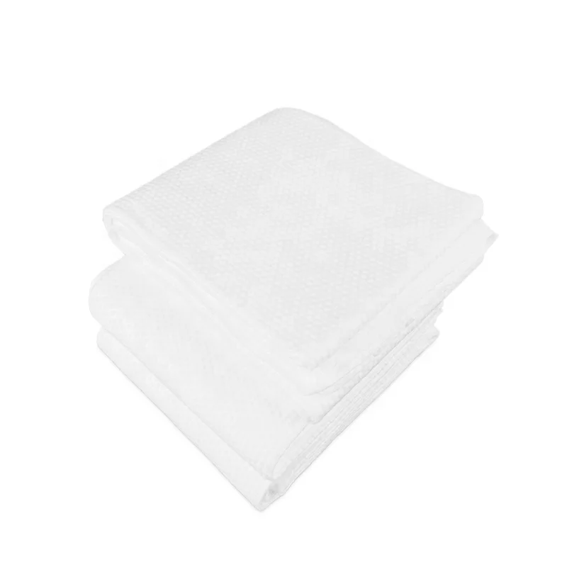 Manufacturer Hotel One Use Time Bath Towel Wholesale Custom Travel Hair Body Spa Disposable Towels