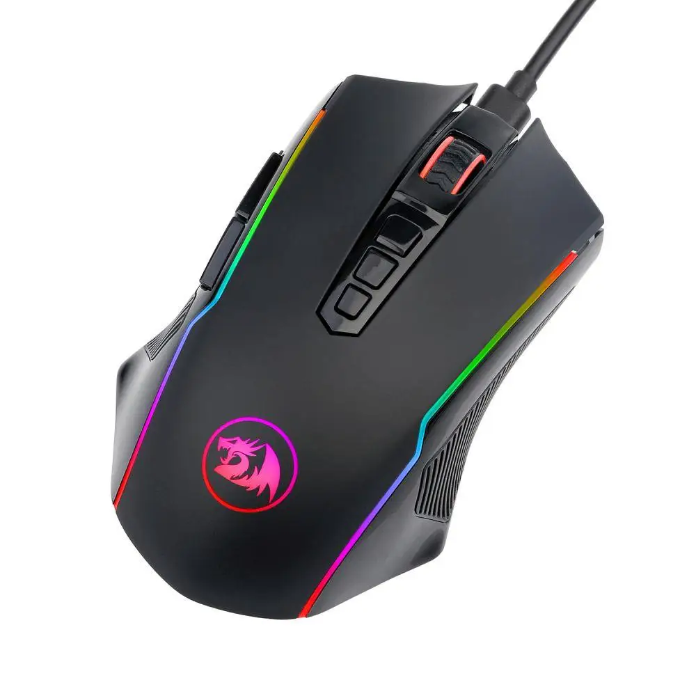 Redragon M910-KS RANGER LITE RGB Backlight 2.4G Wireless Rechargeable Battery USB Wired Double Modes Gaming Mouse