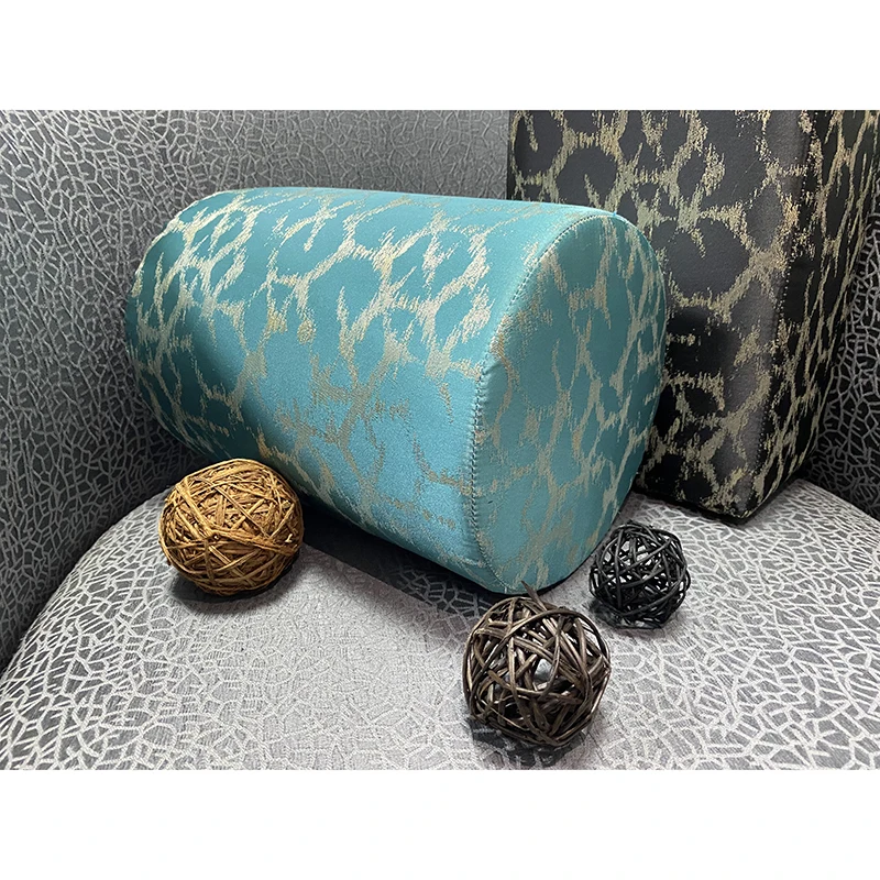 Luxury High-end 100% Imitated Silk Satin Sofa Fabric for Upholstery Hometextile with Ready Goods