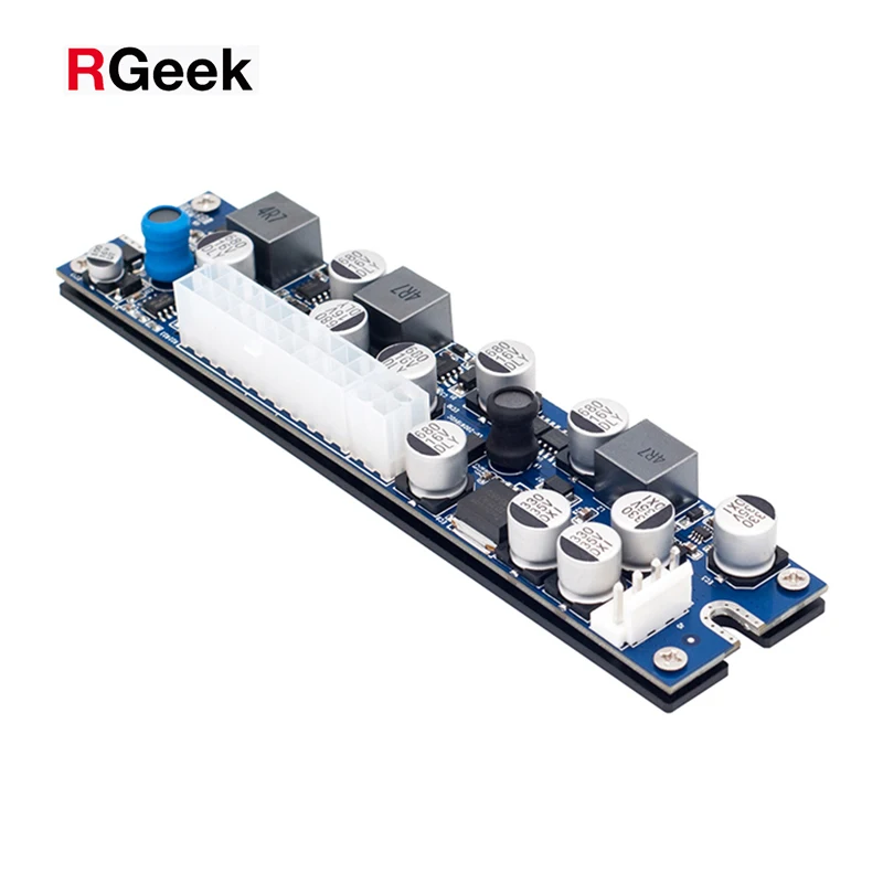  RGeek DC 19V 200W 24Pin ATX Peak Pico PSU блок питания для