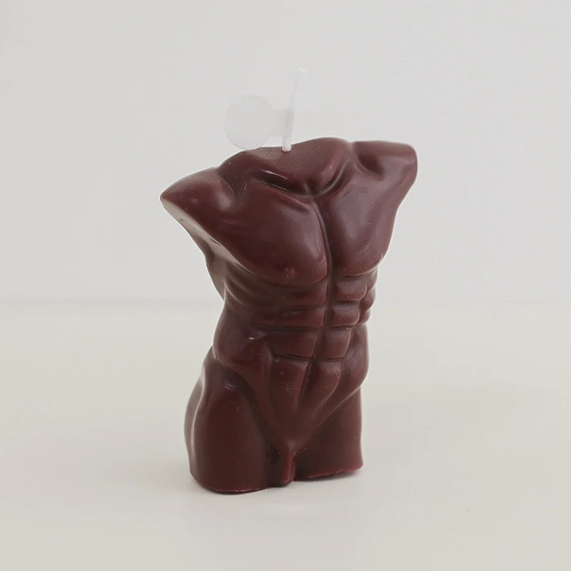 Nude Man Body Shape Scented Candle Aromatherapy Naked Man Soy Wax Handmade Male Body Candle
