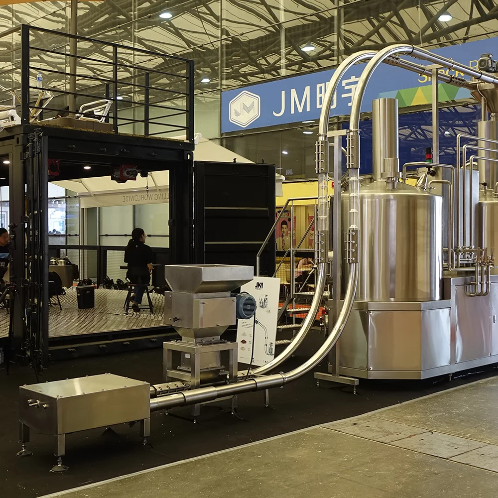 
Tubular Chain Conveying Solution Sanitary Beer Malt mill Conveyor for Bulk Material Transport 