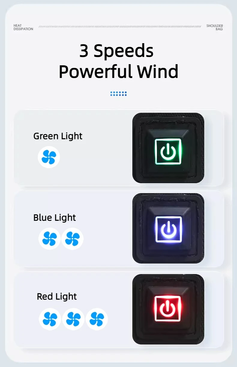 Custom mochila viaje Cooling Fan Travel Backpack for Men Women Computer Professional Men Business Laptop Backpack