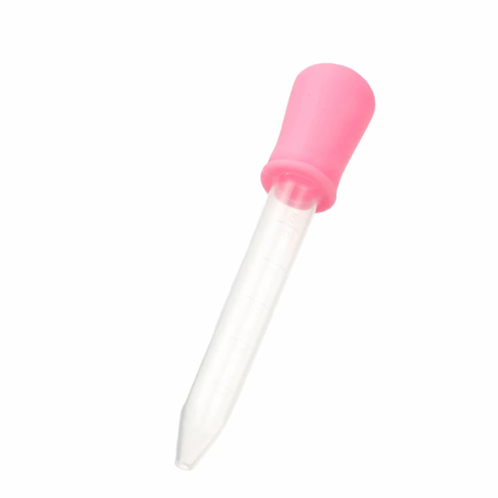 Simpleness clear Mini Child Medicine Dropper Liquid Baby Medicine Droppe With Soft Pacifier Syringe Silicon Medicine Dropper