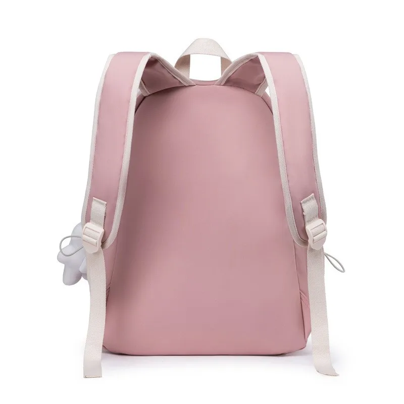 FREE SAMPLE College Student High School Backpack for Teen School Bags Women Nylon Bookbag Large Youth Casual Korean Bagpack
