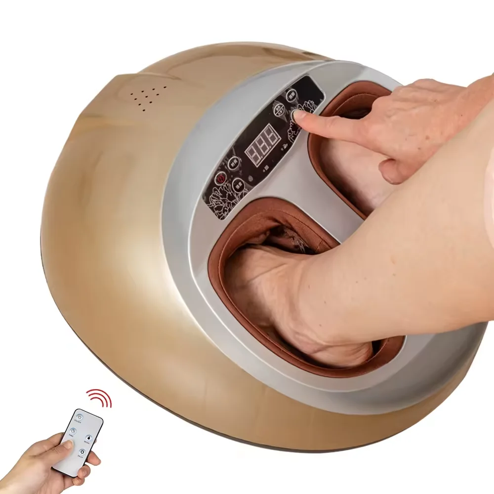 Hot sale Rolling Heating Air Pressure kneading Promote Blood Circulation Shiatsu Foot Massager