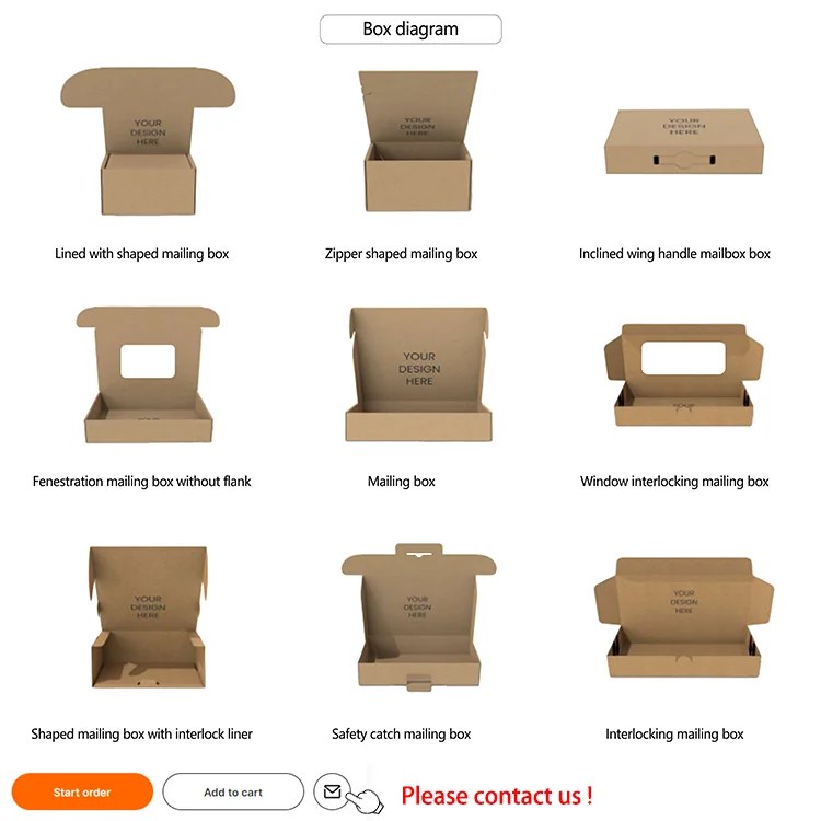 eco-friendly biodegradable luxury shipping mailer box custom printed packaging paper box with logo