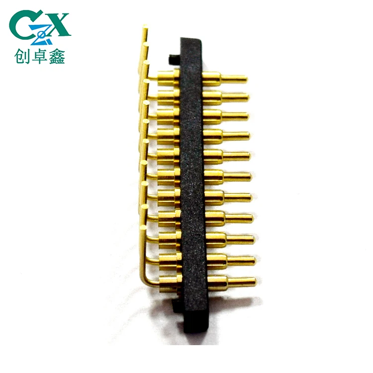  8 pin Пружинные контакты SMT/SMD Разъем пружинный 8-контактный