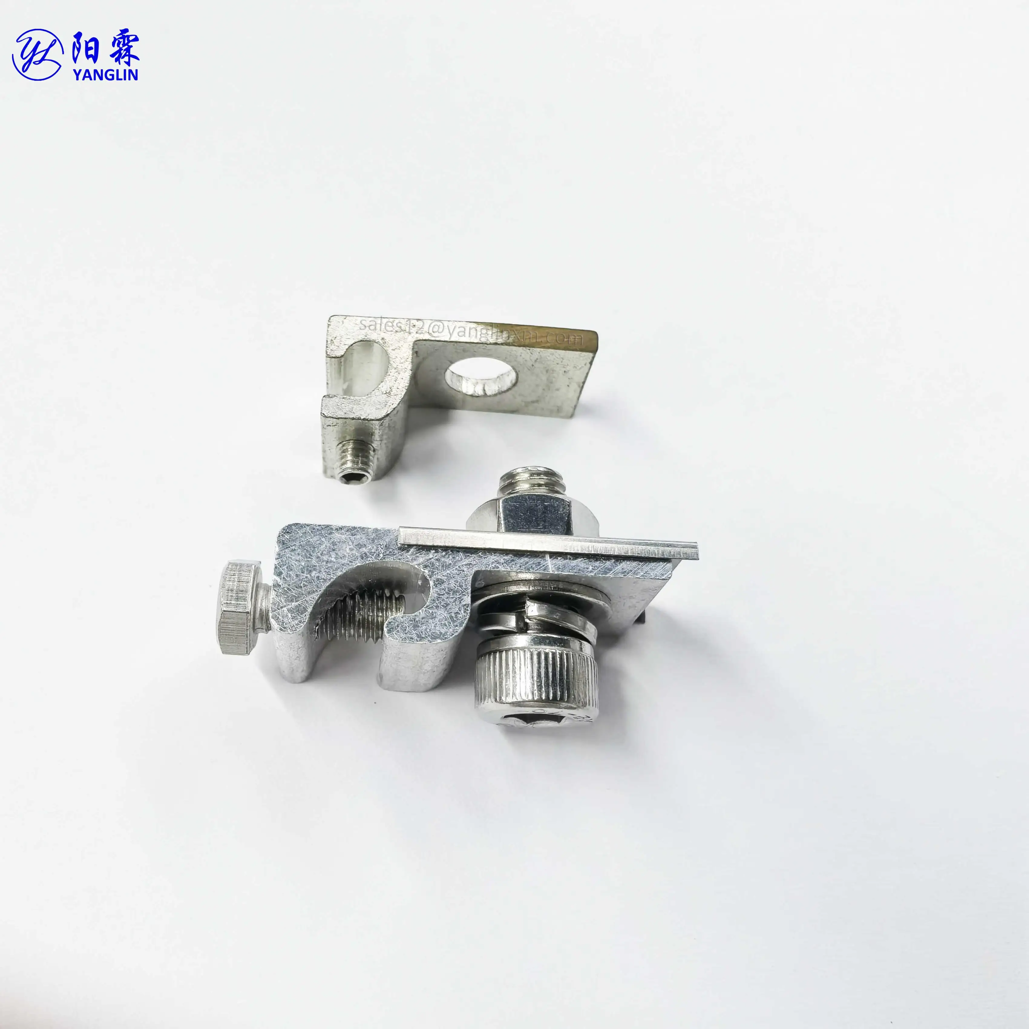 Solar PV roof systems grounding lug earthing clamps for lightning protection