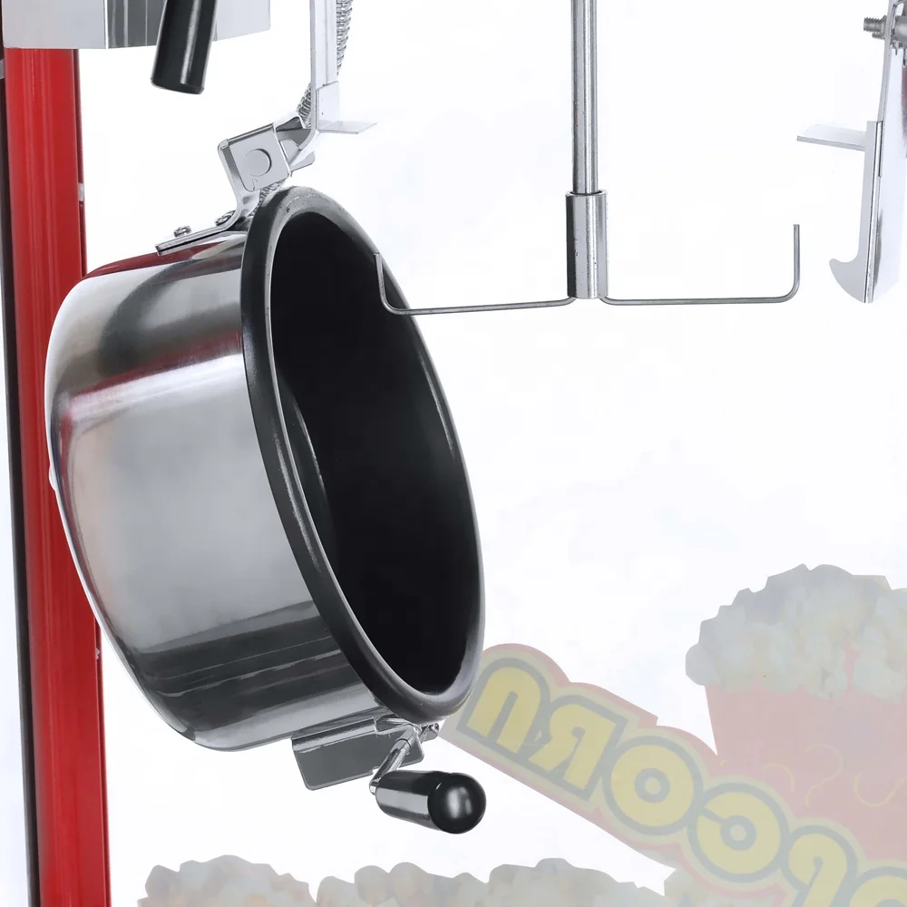 Electric Popcorn Machine Display 2023 Industrial Popular Heavy Duty Popcorn Machine Warmer Snack Food Maker Popcorns Showcase