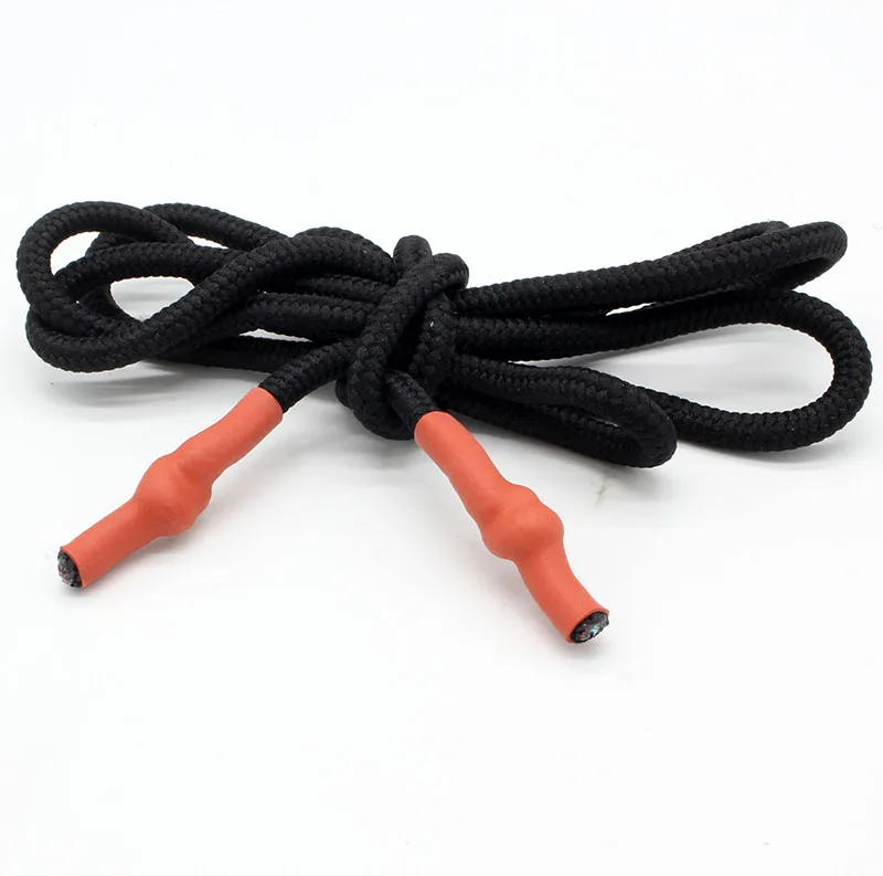 Draw Cord with Heat Shrink Tubing knot Hoodie Rope Flat End Plastic Round String shrinkable tube Garment Drawcord