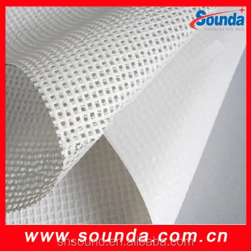 100% полиэстер, 3D сетчатая ткань/сетчатый баннер из ПВХ