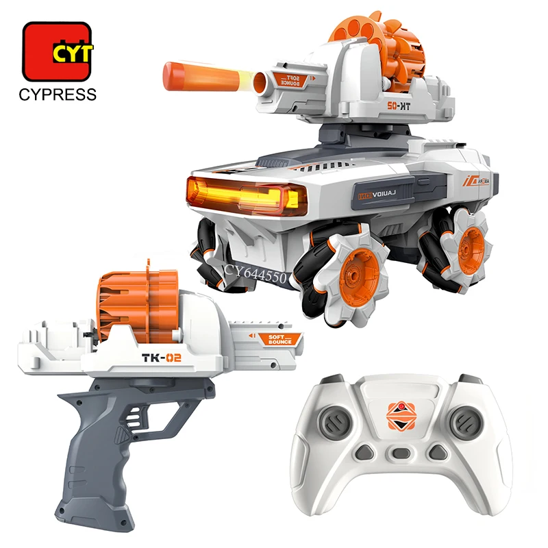 Cypress New Arrival 3 In 1 Stunt Drift Tank Rc Car Toy Side Driving Stunt Remote Control Car Soft Bullet Car Toy For Kid