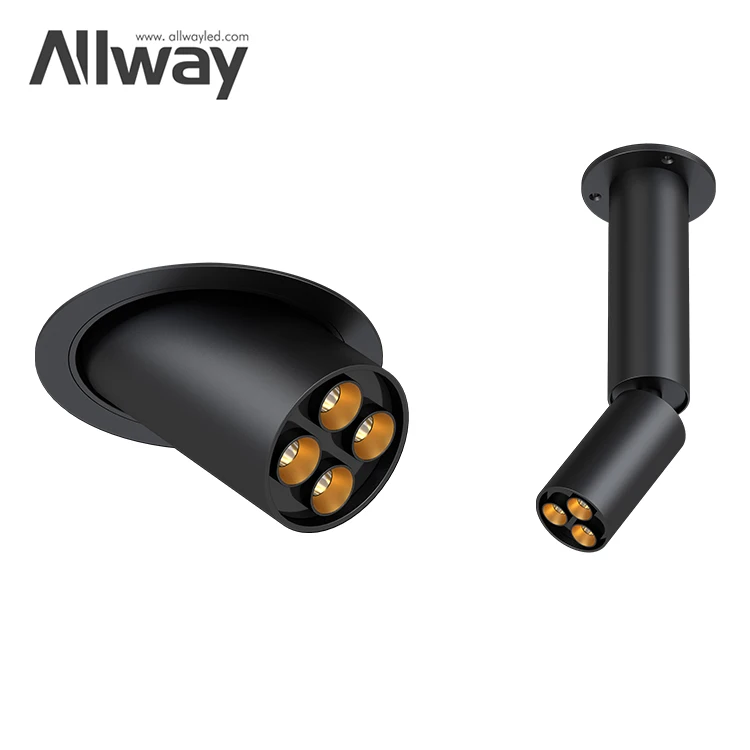 Allway Manufacturer Modify Surface Mounted Downlight Track Light Ceiling Led Spotlight Frame