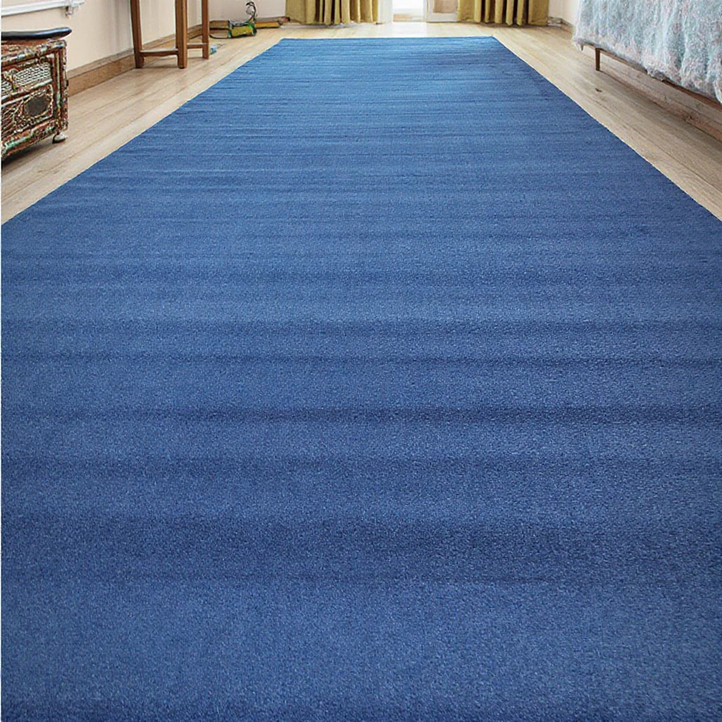 Nordic Style Modern High Pile Tufted Carpet Durable Soft Felt for Living Room or Prayer Use Solid Color for Home