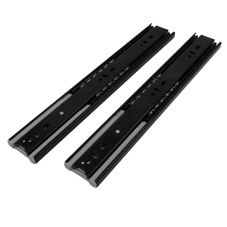 45mm Full Extension Telescopic Cabinet Drawer Slide Manufacturers Cold Rolled Steel,hardened Cold Rolled Steel 250-600mm ISO9001