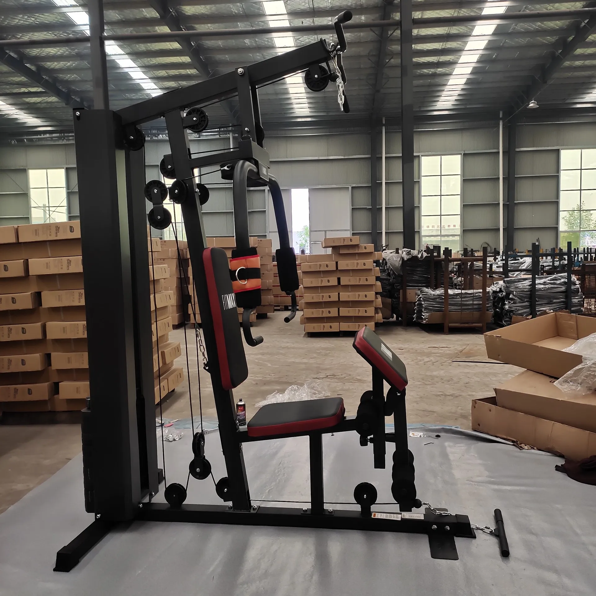 uy complete at home life fitness boxing Strength Training Pull Up Bar 3 Station Combination multipurpose gym equipment