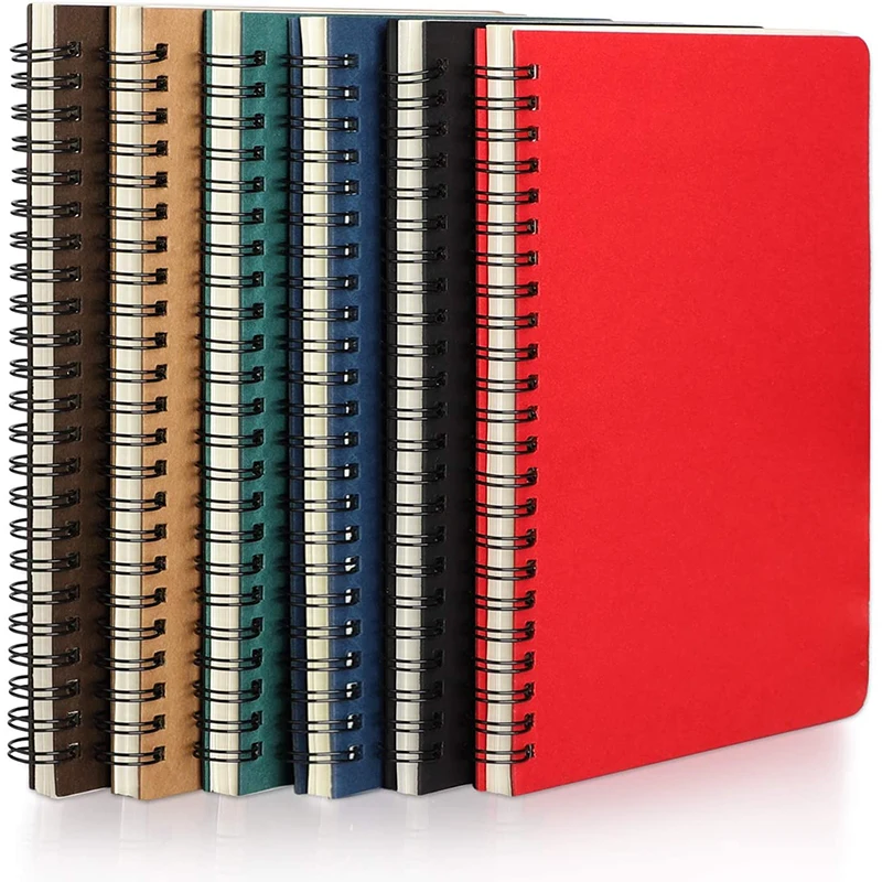Composition Bulk Notebook Planner A4 A5 with Printing Subject College Ruled Spiral Journal Notebooks
