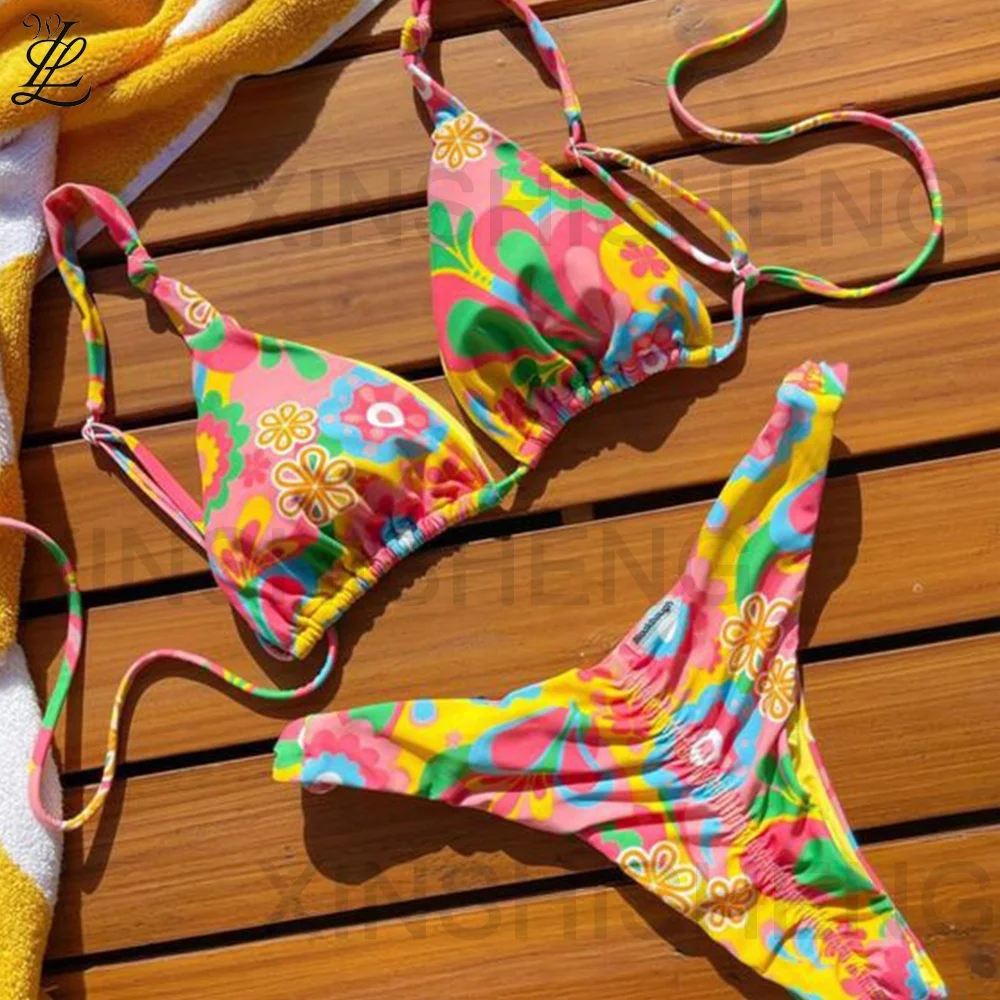 Manufacturing 2024 Factory Swimwear Manufacturing Company Design Customization Swimsuit Lady Sexy Micro Bikini Set