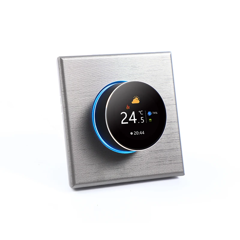 Smart control temperature black manual thermostat control knob