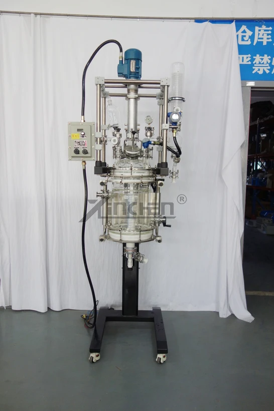 Turnkey Ultrasonic 50 Liter Flow Cell Reactor Bottom Filter Ultrasonic and Microwave Homogenizer Reactor System Suppliers