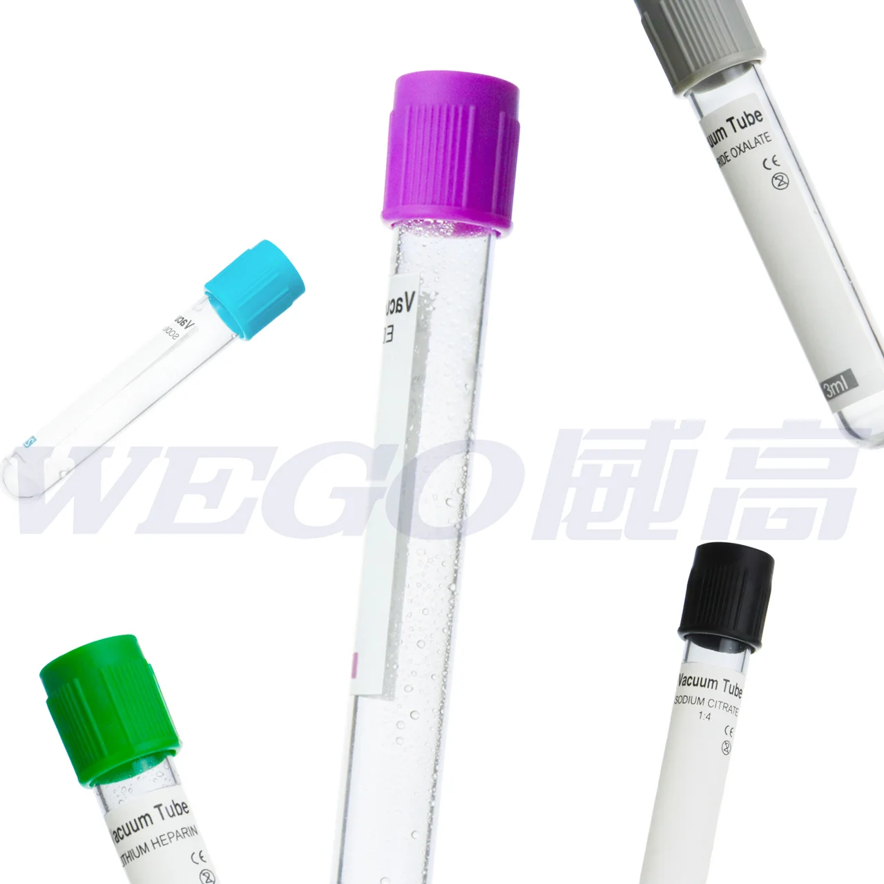 Medical vacutainer plain blood tube vacuum blood collection tube prp kit tube for hair repair with ce 10ml