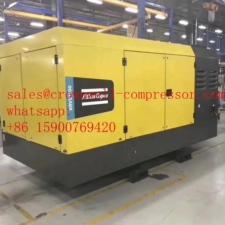 Портативный Дизельный воздушный компрессор Atlas Copco XRVS1100 30/27 м 3/мин 20/25