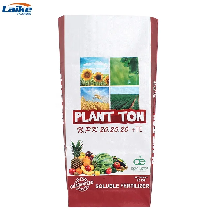 
new 100% virgin material plastic bopp bag packing rice feed sand sugar wheat bulk fertilizer bag 100kg 50kg 