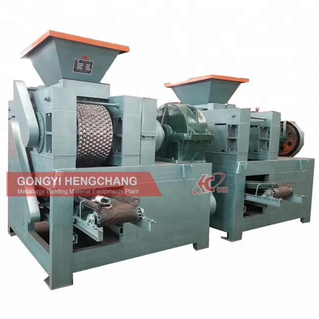 Good quality charcoal coal briquette press machine with various shape