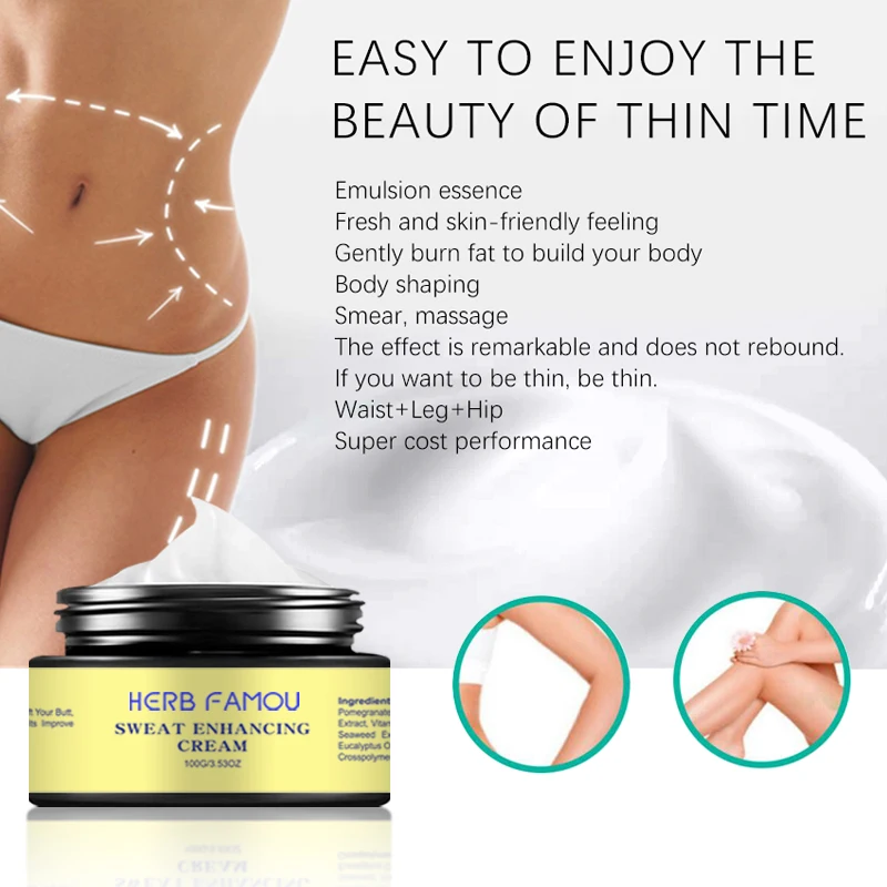 
OEM Private Label Body Stomach Slimming Fat Burning Gel Losing Weight Anti Cellulite Organic Hot Cream 