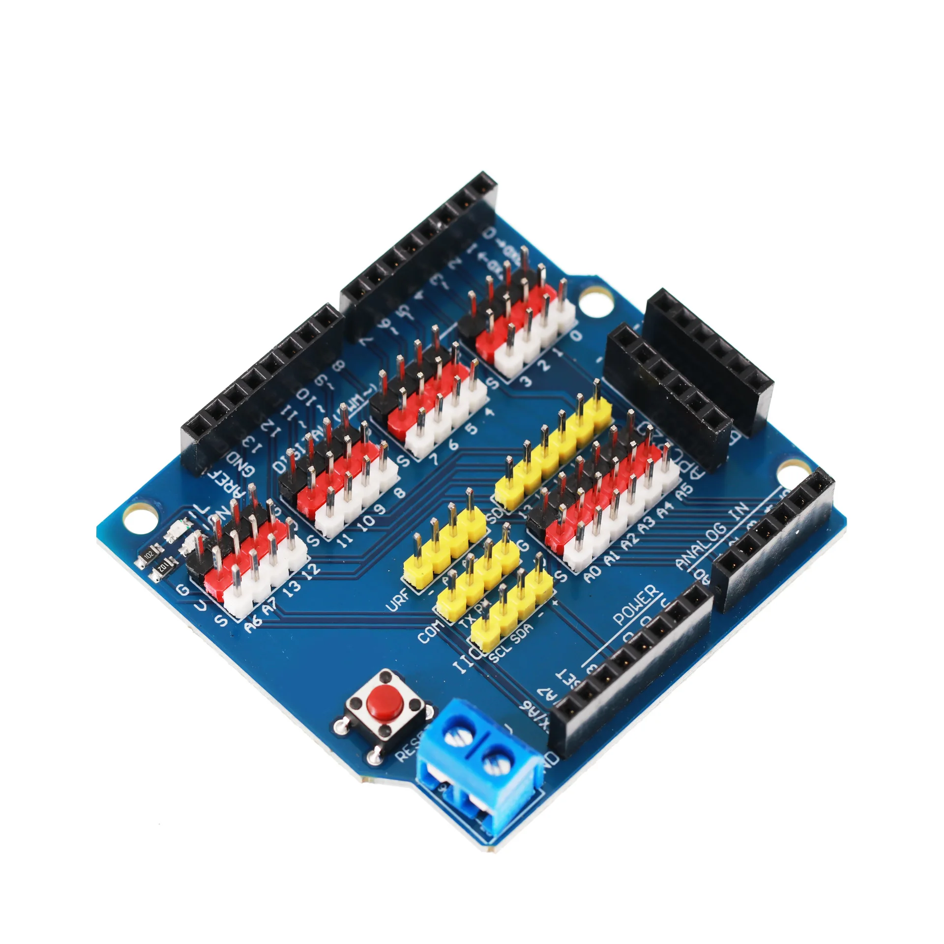 Sunlephant uno r3 expansion board sensor shield v5.0 electronic building block UNO expansion board In stock