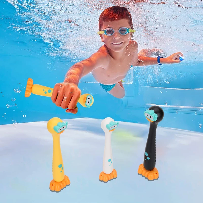 3PCS Fun Diving Sticks Pool Toys Swimming Underwater Training Water Game Dive Stick for Kids