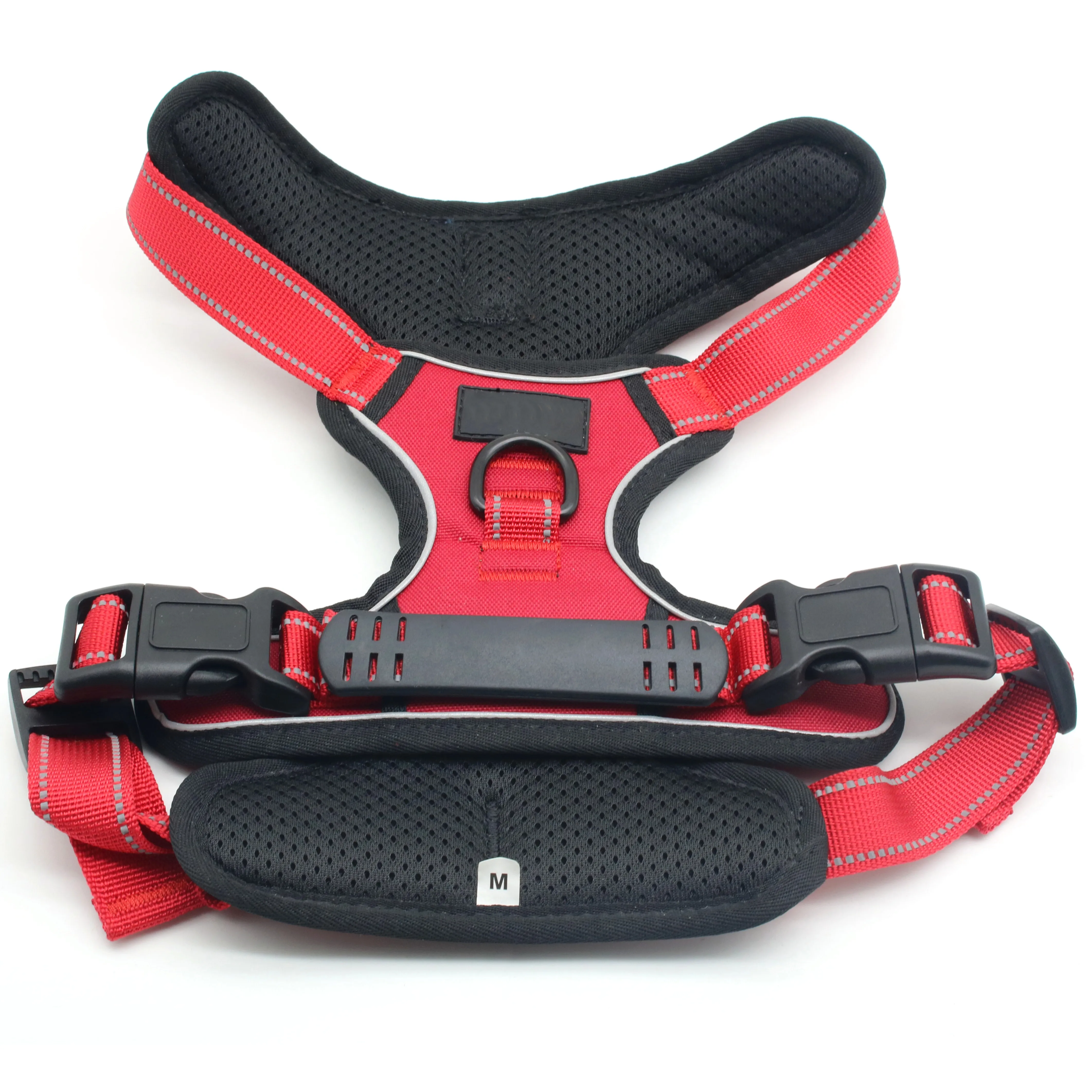 Manufacturers Direct Design Mesh Breathable Reflective Design Adjustable Chest Strap Explosion Proof Vest Nylon Dog Harness