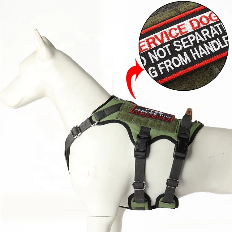 Large Small Pet Suit Winter Christmas Outdoor Custom Patch Anti Pull Tactical Vest Heavy Duty Dog Harness Manufacturers
