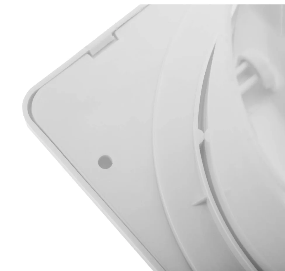 Window Glass Ultra Quiet White Ventilation Fan High Air Volume CFM for Bathroom Exhaust Fan