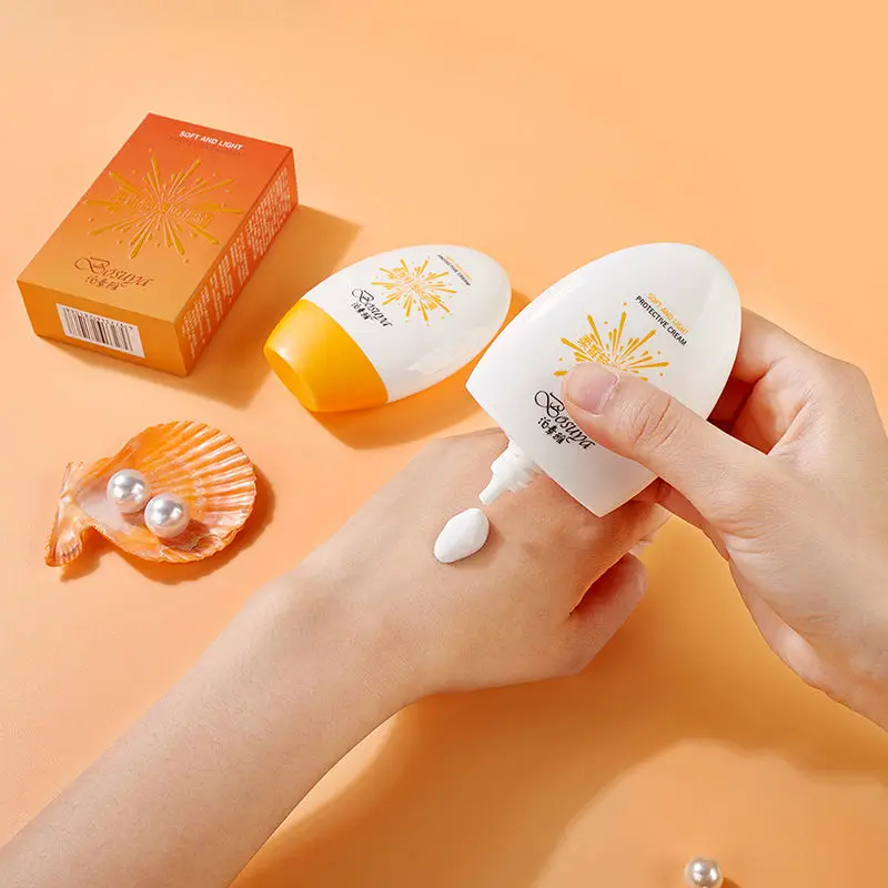 1/6 OEM частная торговая марка 100% SPF 30 + 50 витаминный солнцезащитный крем
