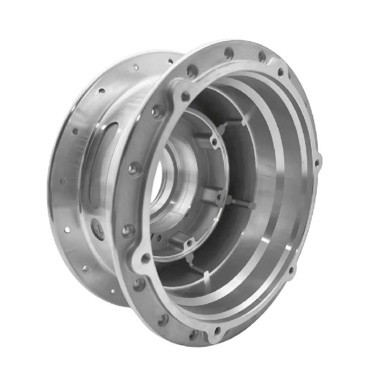 High Precision NC machining of aluminum alloy precision parts investment casting service bicycle aluminum wheel shell